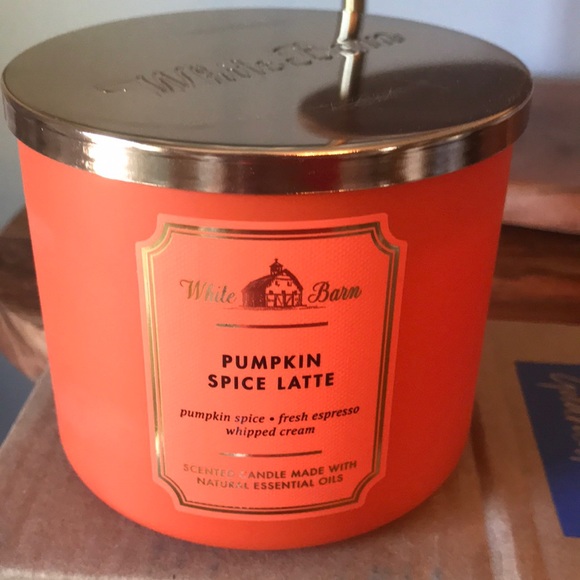 Pumpkin Spice Latte Candle Bath And Body Works